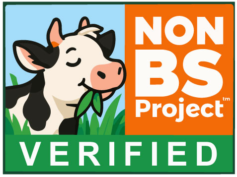 NON-BS Project Verified cow logo